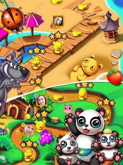 国宝熊猫泡泡拯救金币安卓版（Panda Jungle Bubble Shooter）  v1.2图4