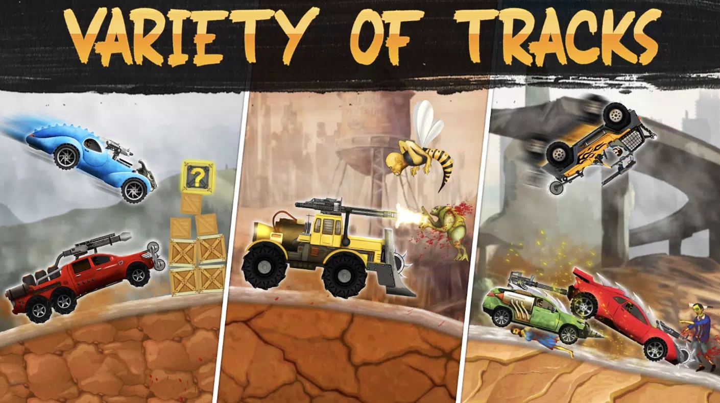 僵尸碰撞赛车安卓版图4