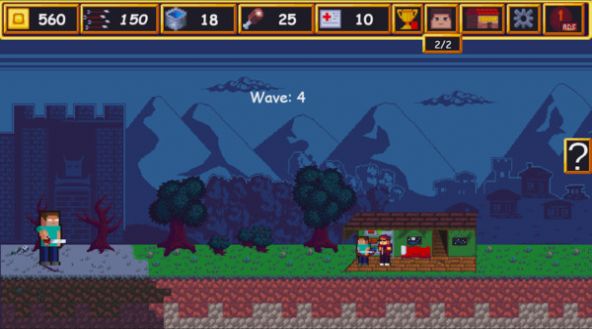 像素先生僵尸生存汉化版图4