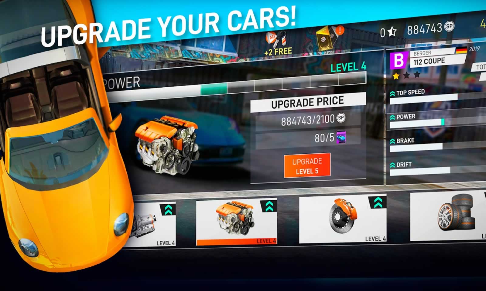 汽车特技比赛金币安卓版（Car Stunt Races）  v1.8.10图2