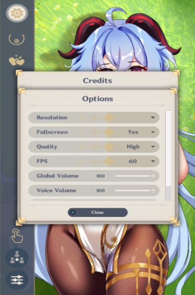 甘雨触摸手游最新版图1