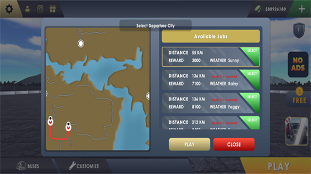 巴士模拟器极限道路汉化版图4