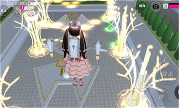 樱花校园模拟器敞篷车高马尾版图3