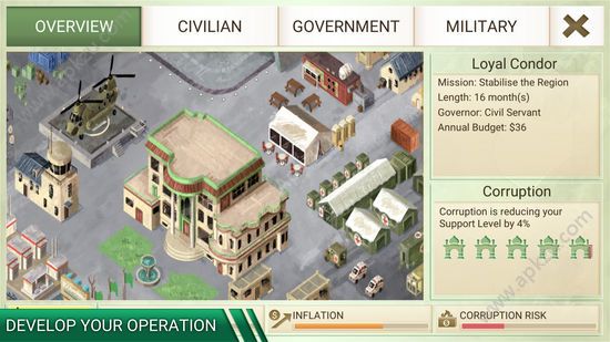 Rebel Inc叛乱公司汉化中文完整版  v1.11.1图3