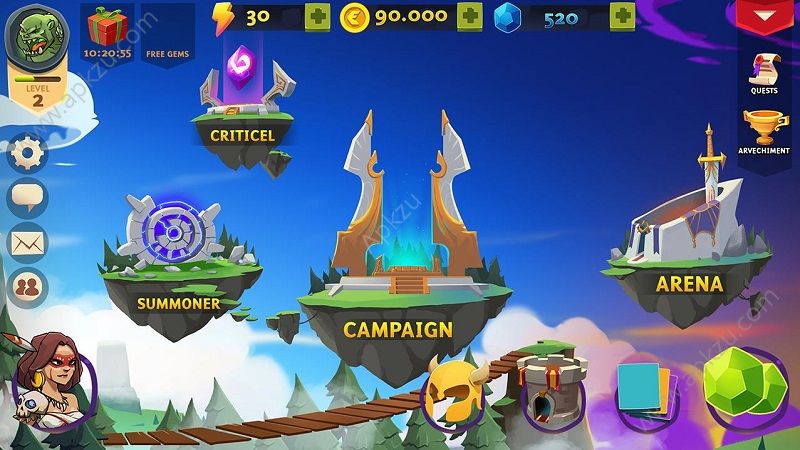 王国战争皇家战役中文汉化金币安卓版  v1.0图3