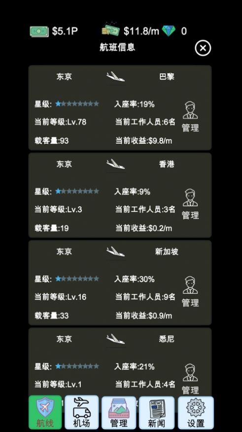 模拟经营我的航空大亨游戏安卓版  1.0图6