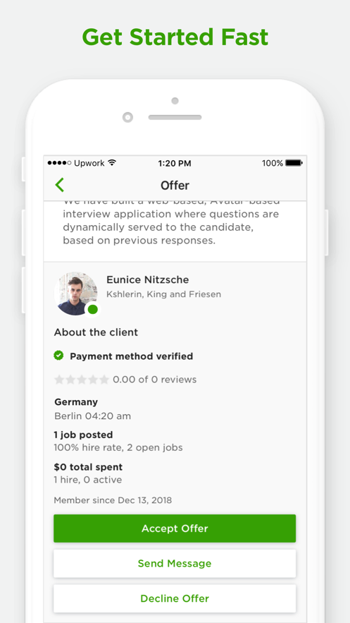 Upwork for Freelancers app图3