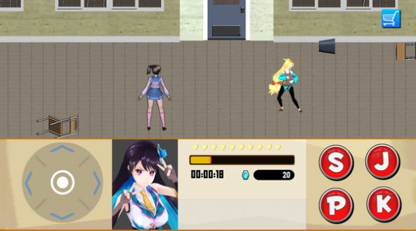 校园女孩战斗王游戏安卓中文版 v1.09图1