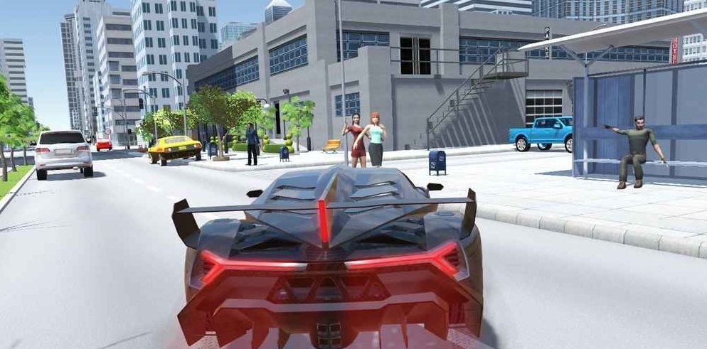 美团外卖开兰博基尼图1