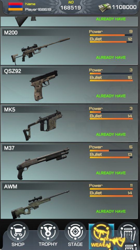 枪手自由射击钞票安卓版  v1.0.10图1