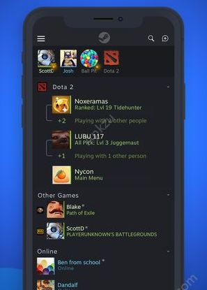 SteamChat安卓手机版app官方版（Steam聊天）图片1