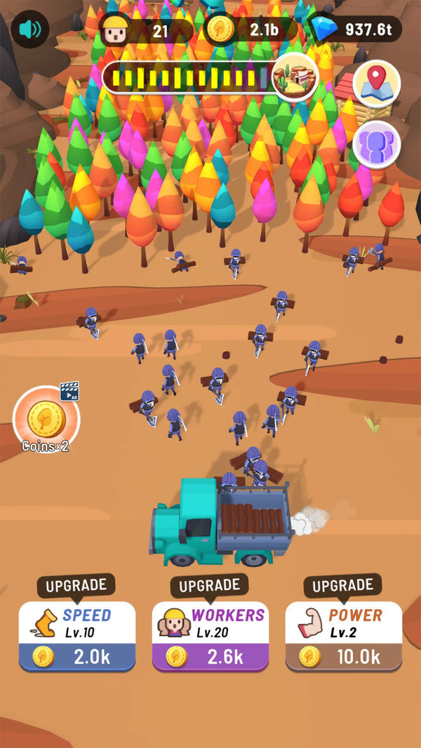 闲置伐木匠中文版游戏 1.0图2