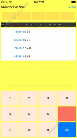 数棒球游戏图1