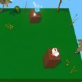 飞盘鸡仔游戏