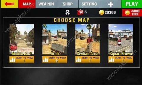 突击队射击2金币中文安卓版（Critical Strike Shoot Fire V2 ）  v1.2图2