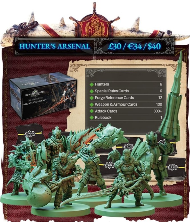 怪物猎人世界桌游版图1