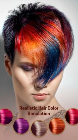 头发换色软件图1