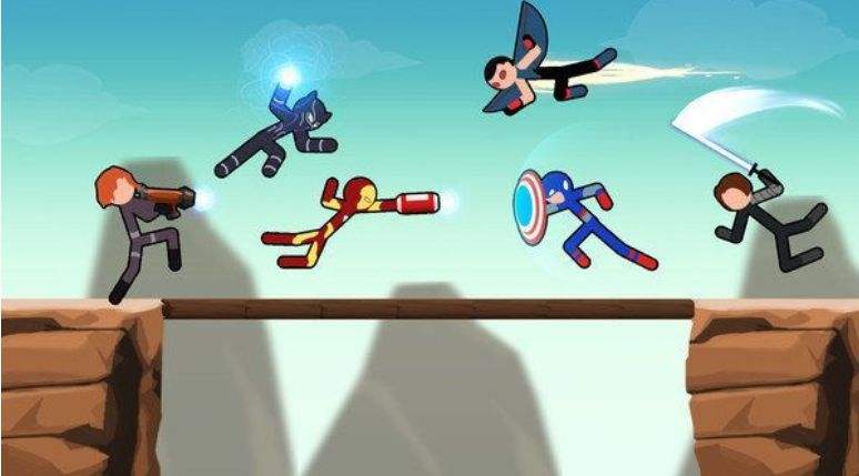 多人闯关的火柴人游戏合集