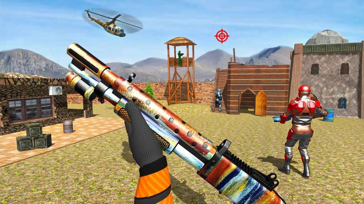 机器人射击反恐射击道具安卓版   v1.0图5