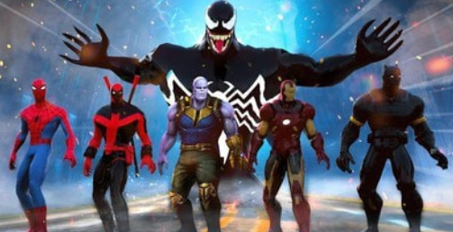 黄蜘蛛英雄vs毒液游戏图3