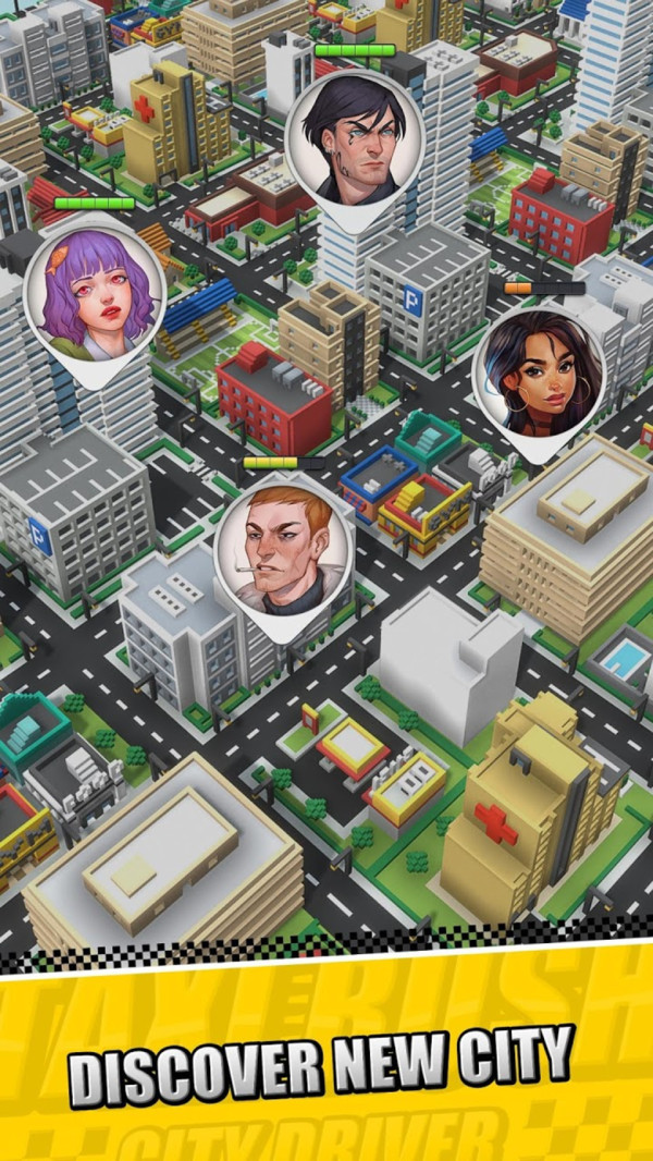 出租车冲突城市司机游戏官方安卓版  v1.0图4