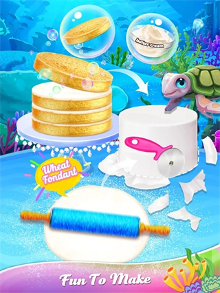 美人鱼公主蛋糕图2