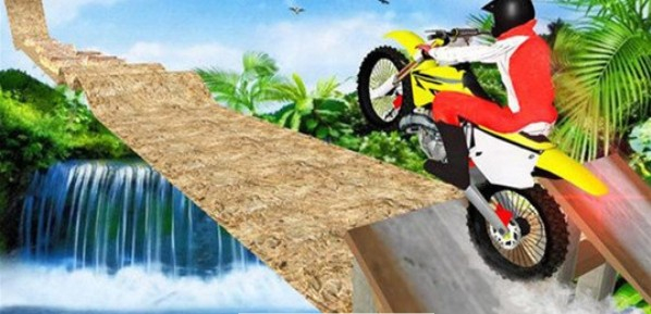 摩托车特技赛跑图2