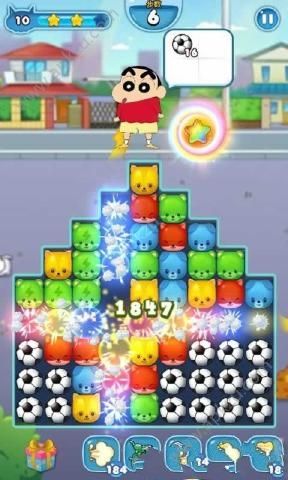 蜡笔小新点点消金币中文安卓版  v1.0图2