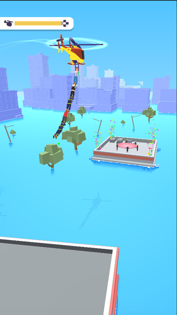 直升机飞行救援游戏图1