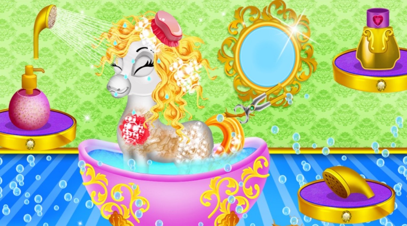 小马化妆美容院游戏图1