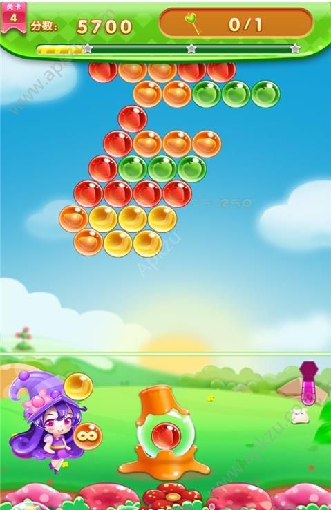 泡泡龙之美人鱼大冒险游戏图1