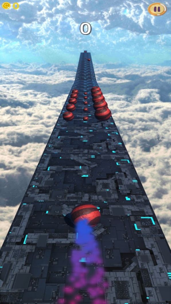 滚球无尽天空游戏安卓手机版  v0.9图2