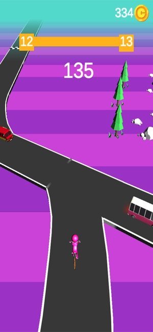 火柴人自行车竞速游戏官方安卓版  v1.0图1