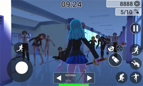 动漫女孩僵尸猎人手机版图3