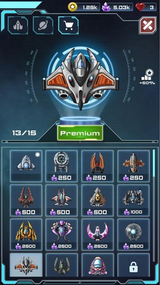 流星打击战争银河射手游戏最新版  v0.3.2图6