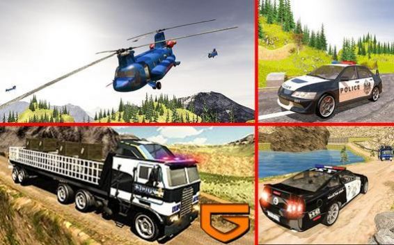 警用运货汽车运输机金币钻石安卓版  v1.2图2