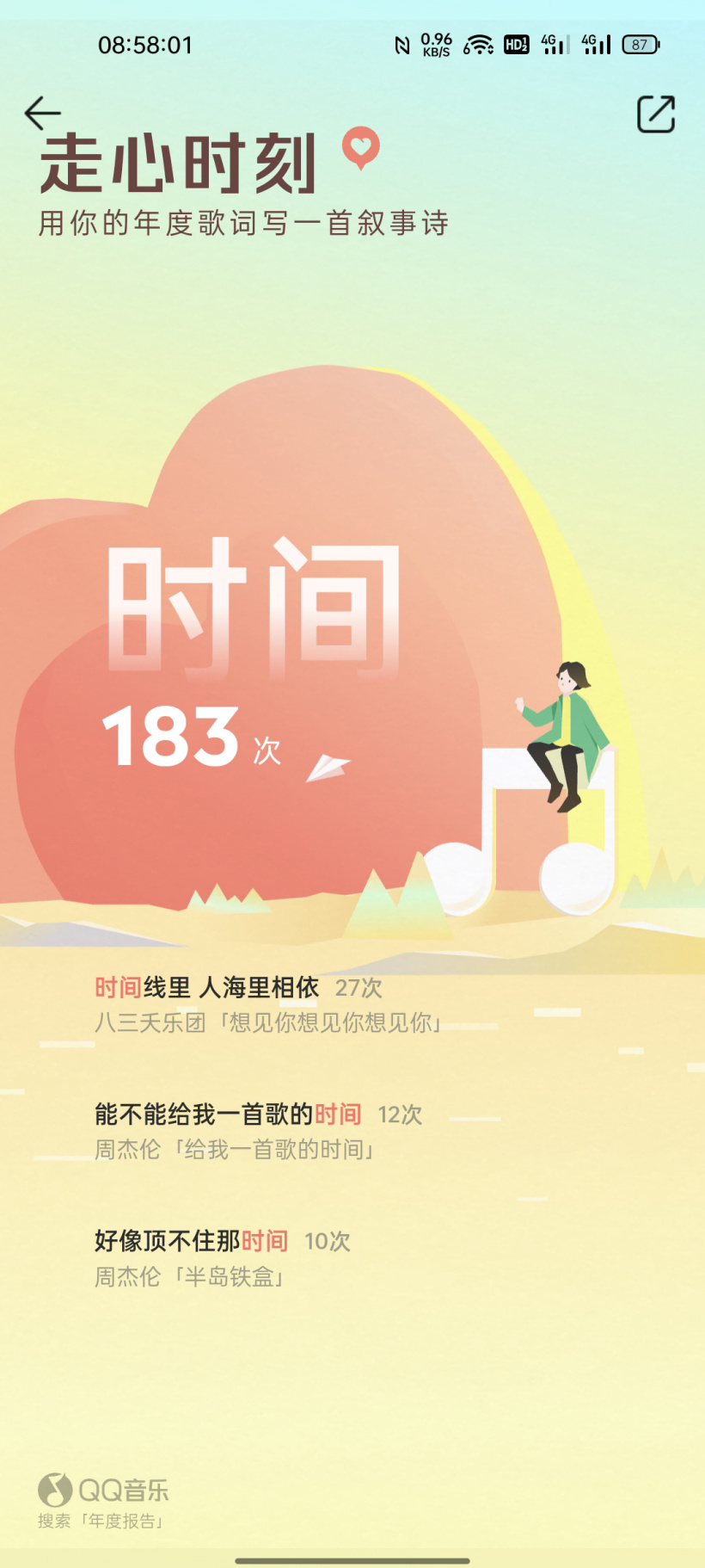 QQ音乐2021年度听歌报告生成app官方版下载  v11.6.8.8图2