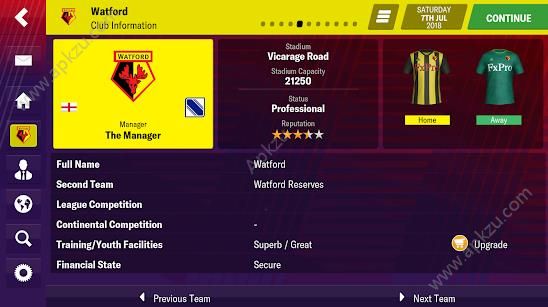 FM2019 Mobile手机中文汉化版下载（足球经理19移动版）	  v1.0.3图1
