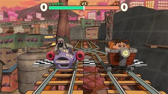 蜡笔小新煤炭镇的小白图1