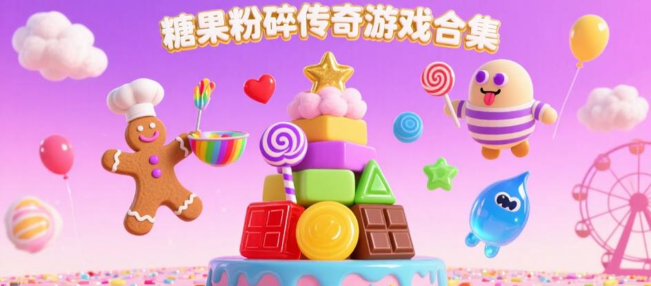 糖果粉碎传奇游戏合集