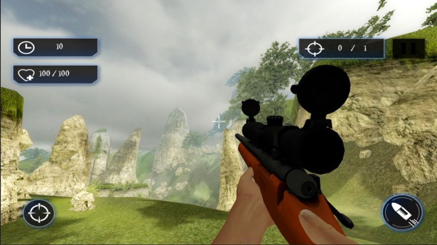 3D野生动物猎杀游戏图1