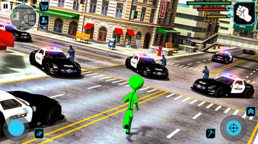 火柴人绳索英雄格斗游戏官方手机版  v1.0图5