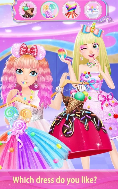 独角兽梦幻美发屋游戏安卓手机版  v1.0.1图1