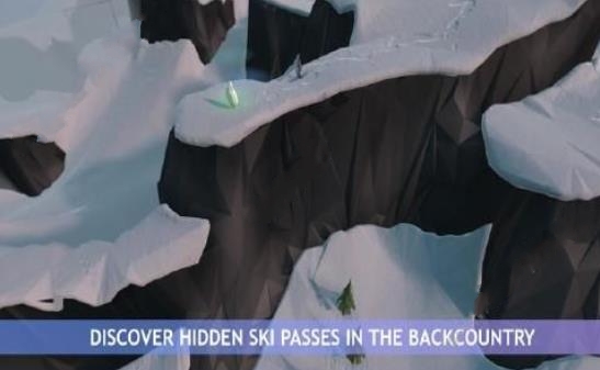 雪山中的滑雪殿堂游戏图1