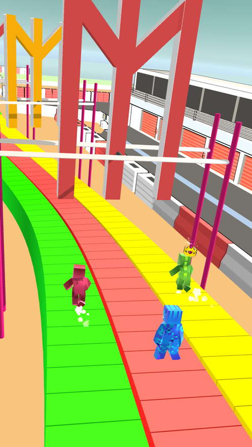 像素蒙面英雄跑酷游戏图1