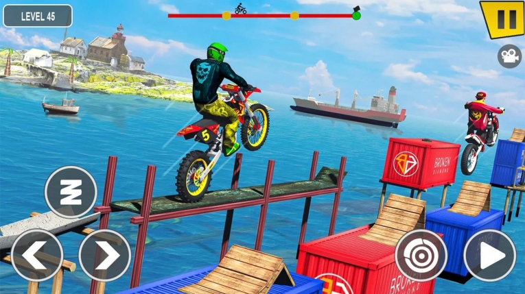 模拟城市摩托车竞速 图1