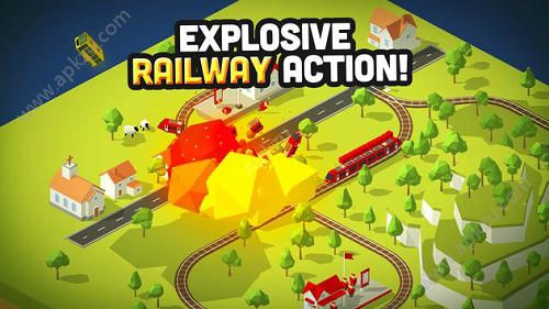 爆炸铁路英雄金币中文安卓版  v1.0.2图2