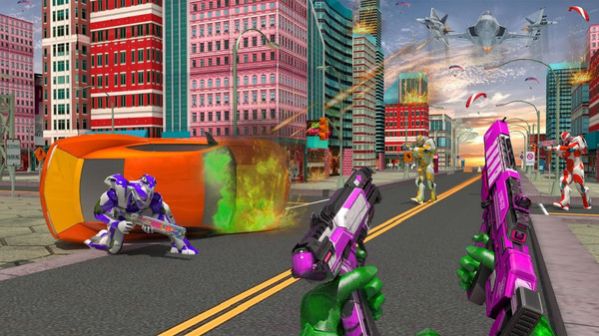 机器人枪火重生安卓版游戏  v1.0图4