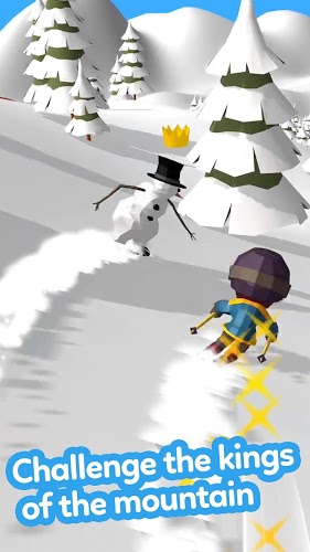 滑雪坡道游戏安卓版（Downhill Chill）  v1.0.16.1图3
