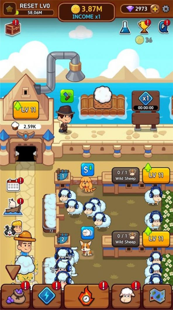 小绵羊农场游戏安卓中文版 v1.0.1图1